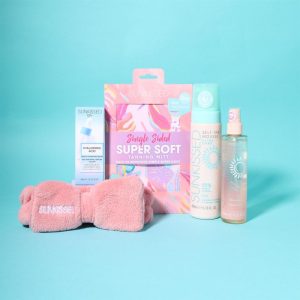 Sunkissed Pure Glow Collection Tanning Gift Set - Ultra Dark Tan + Mitt + Headband